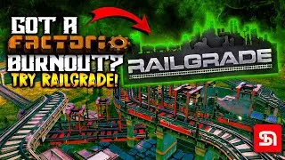 RAILGRADE - Das perfekte Game bei Factorio & Satisfactory Burnout!