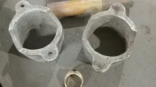 Como vacear un anillo 💍 de plata en tierra