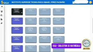 Generaci&oacute;n de solicitudes de matr&iacute;cula en el Sistema SIGA de Senescyt.
