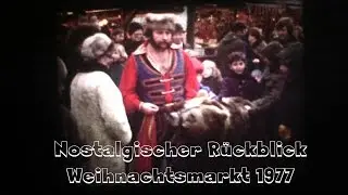 Weihnachtsmarkt Holzminden 1977