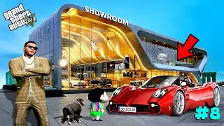 Franklin Buying Most Expensive Pagani Utopia From Auction For His Car Showroom | SHINCHAN & CHOP #8