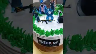 free fire cake   #freefire  #cakefreefirre  #shortsfeed    #shorts