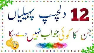 Pahelian in urdu|Brain test Quiz|Amazing Riddles|pahelian|Riddles With Bilal