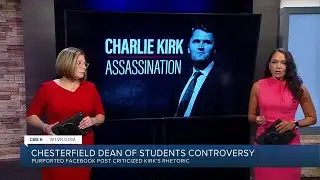 Chesterfield school official faces calls for resignation over Facebook post about Charlie Kirk