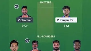 ITT vs CSG Dream11 Prediction | HERE vs CSG Dream11 Team |TNPL Dream11 Team | ITT vs CSG T20 Today