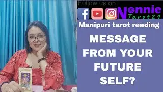 Message from your future self #manipuritarotreader #nonnietarot21 #futurereading #universemessage