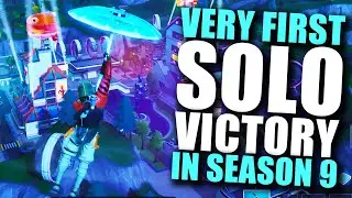 FORTNITE - NEW GLIDER for very first WIN in Season 9