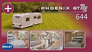 Caravan tour: Bailey Phoenix GT75 644 (2025)
