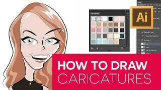How To Draw Caricatures: Emma Stone