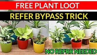Nursery Live Free Plant Loot !! Get 5 Plants Combo Free !! Nursery Live Refer Bypass Trick !!