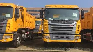 JAC 10 wheels 20t dump trucks for export