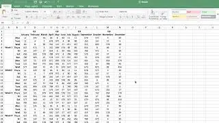 Quickly Resize Multiple Columns and Rows in MS Excel - Autofit Column Width & Row Height