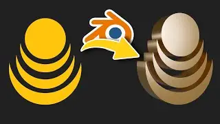 Illustrator SVG to Blender | Vector to 3D