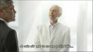Nespresso George Clooney and John Malkovich VOSTFR