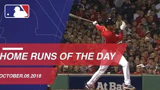 Every home run from October 5th, 2018