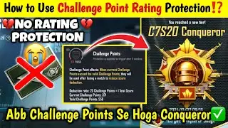 🇮🇳DAY 14 - 🧐HOW TO USE CHALLENGE POINTS PROTECTION⁉️| SOLO CONQUEROR RANKPUSH TIPS & TRICKS ✅