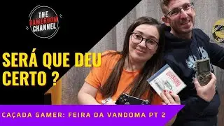 ✅CA&Ccedil;ADA GAMER #1 : FEIRA DO ROLO PORTO (VANDOMA) - PORTUGAL PT2 (TESTAMOS E NEM TUDO CORREU BEM)