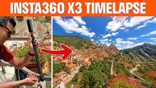 Учебное пособие по интервальной съемке Insta360 X3