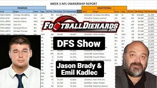 Sunday DFS show with Brady Football Diehards
