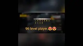 96 level player😱😱