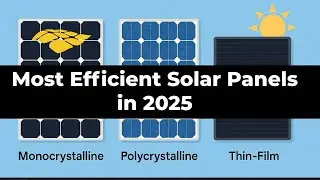 Most Efficient Solar Panels in  2025