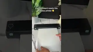The best printer for students 😮&zwj;💨 Link in description! #inklessprinter #college #student