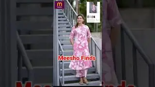 Meesho Co-Ord Set Haul 😍 | Stylish & Affordable | #Shorts