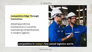 Predictive Maintenance in Logistics: Learn How to Save Millions in 60 Seconds!