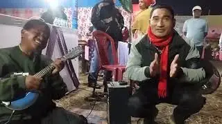 A Blind Singer named Khatinath Narzary.