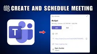 Как создать ссылку на собрание в Microsoft Teams 2026