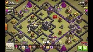 Атака на TH9 Best TH 9 Attack Strategy for Clan Wars