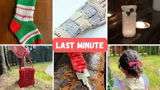 Last Minute Geschenke stricken & h&auml;keln