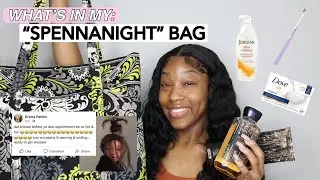 WHAT'S IN MY SPEND THE NIGHT BAG? | Tay Ming