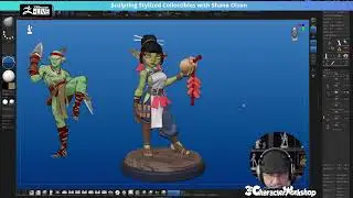 Goblin Monk - Stylized ZBrush Sculpt Part 1 | Shane Olson