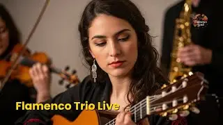 Guitar × Violin × Sax Live – Flamenco Jazz Fusion for Work, Study & Relax