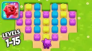 Block Jam: 3D Color Puzzle - All Levels Gameplay - Levels 1-15 (Android & iOS)