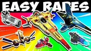 No Man's Sky Guaranteed Rare Spawns -  Exotic Ships & Multitools Rare Collection