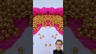Sand crushing #satisfying #springonyoutube #magicsand #sandtagious #stitch #stitchtricks