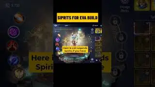 MIR4 Tips: All the Best Spirits for Max EVA Build! #mir4 #4k5eva