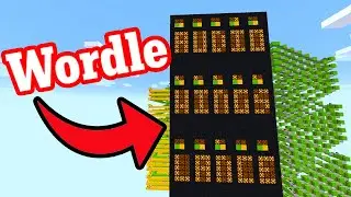 wordle, but in minecraft!! #shorts