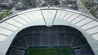 Tottenham Hotspur Stadium. 4K drone footage.