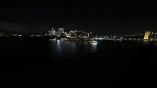 2017-04-18 Sydney Harbor Sail Away RCCL - Sydney Australia