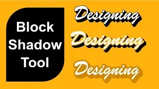 Block Shadow Tool in CorelDraw