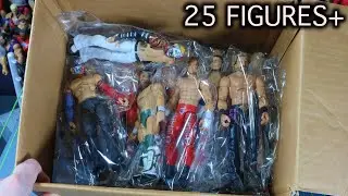 Откройте этот огромный набор фигурок WWE вместе со мной!