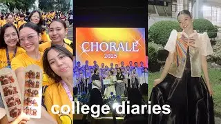 College Diaries | university week centralian fest 2025 (foot parade, lgu picnic & choral comp)
