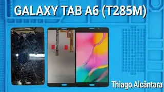 TROCA DE FRONTAL TABLET GALAXY A6 T285M - ZERADO DE NOVO.