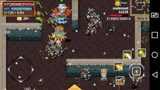 Knight Age Online snakesoul tried to run like a dog but still suffered