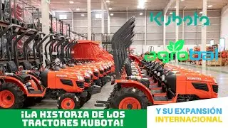 ¡LA HISTORIA DE LOS TRACTORES KUBOTA!