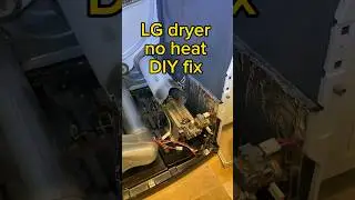 LG dryer not heating? Fix it yourself #appliancerepair #orangecounty #dryerrepair