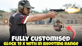 Fully Customised Glock 19X | With Compensator | Target Shooting | Cal 9mm | AWP